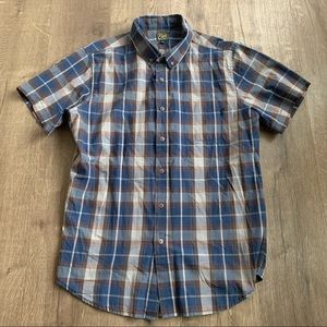 Obey Short Sleeve Button Up sz Large